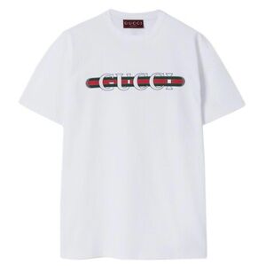 GUCCI logo printed tee shirt